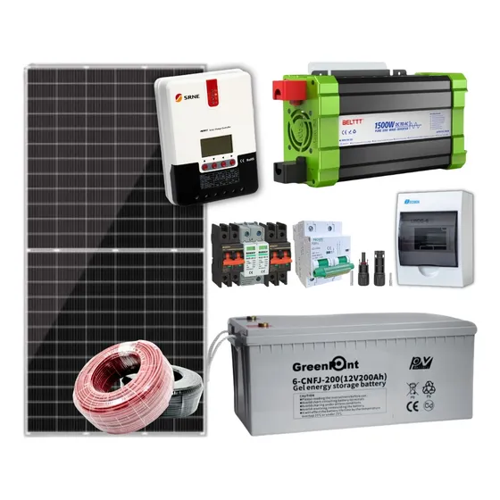 Kit Solar 1800w Día Planta Solar Casa, Finca O Tráiler   