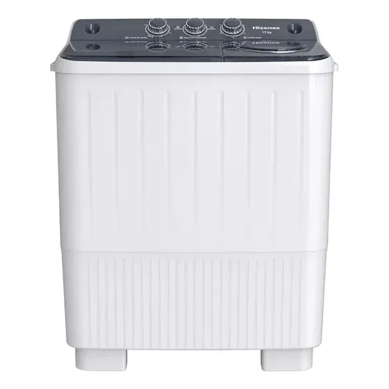 Lavadora Hisense Dos Tinas WSA2001P 20 kg Blanca