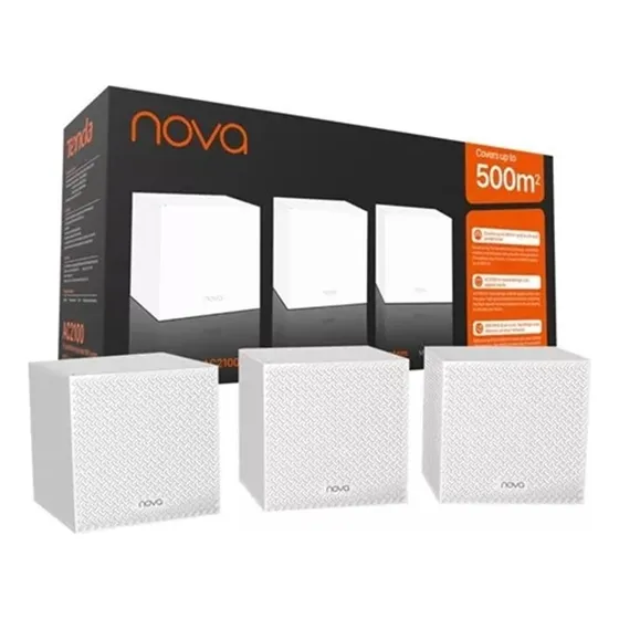 Sistema Wifi Mesh Ac2100 Pack De 3 Nodos Tenda.
