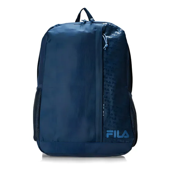 Mochila Urbana Fila Cut Logos Azul Marino Unisex Liso 18 L