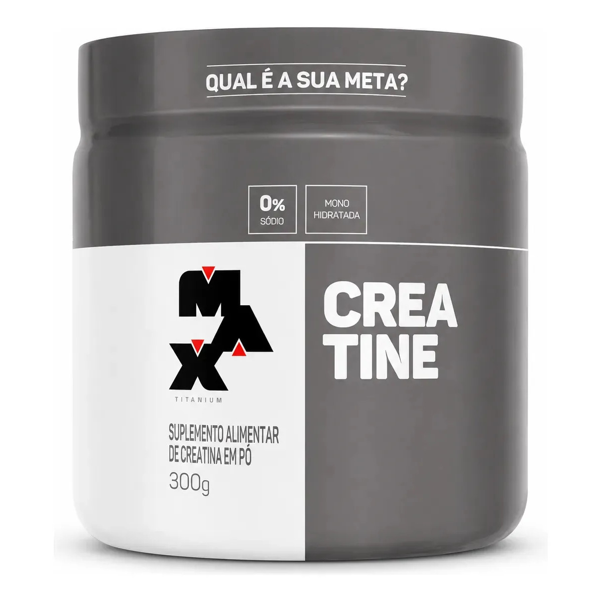 Creatina Max Titanium em pó Sem sabor x 300g Creatina Max Titanium em pó Sem sabor x 300g