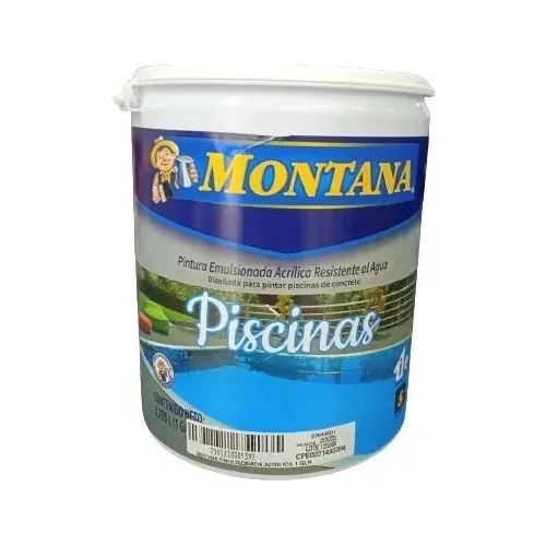 Pintura Emulsionada Piscina Acrilica Montana Cod: 1058401
