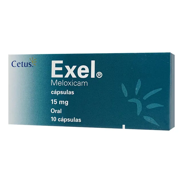Exel Cápsula 15 Mg, 10 Cápsulas