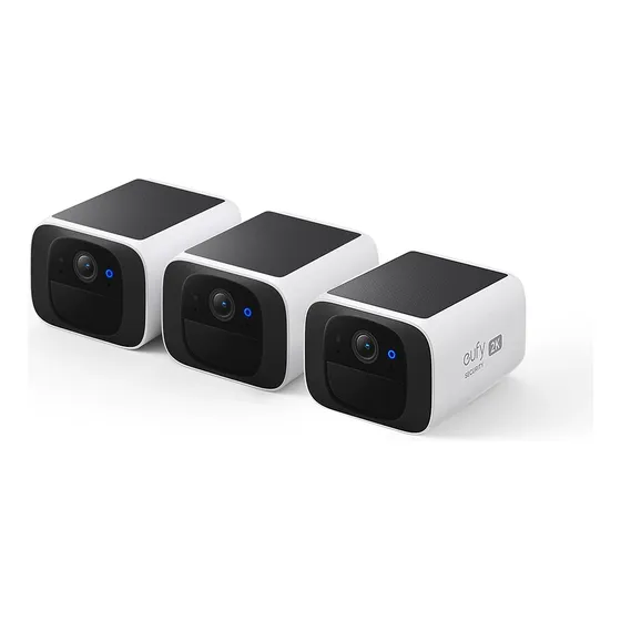 Câmera De Segurança Eufy Security S220 Solocam Pacote De 3 C