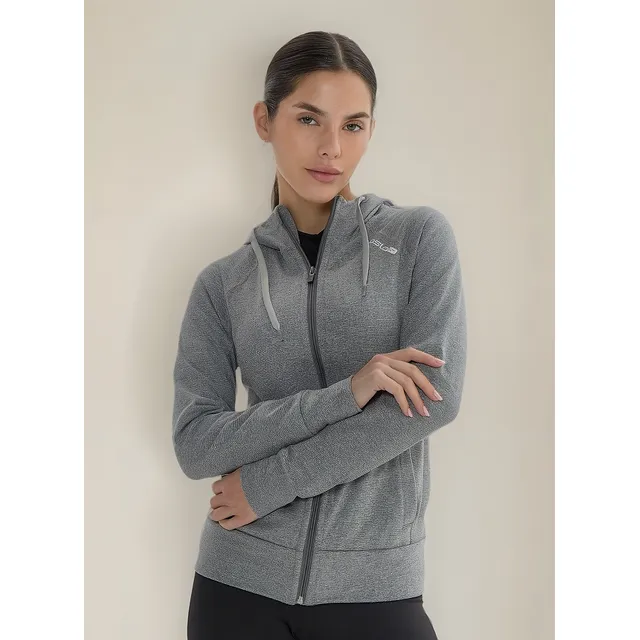 Campera Deportiva Frisada Dama Running Ciclismo Oslo