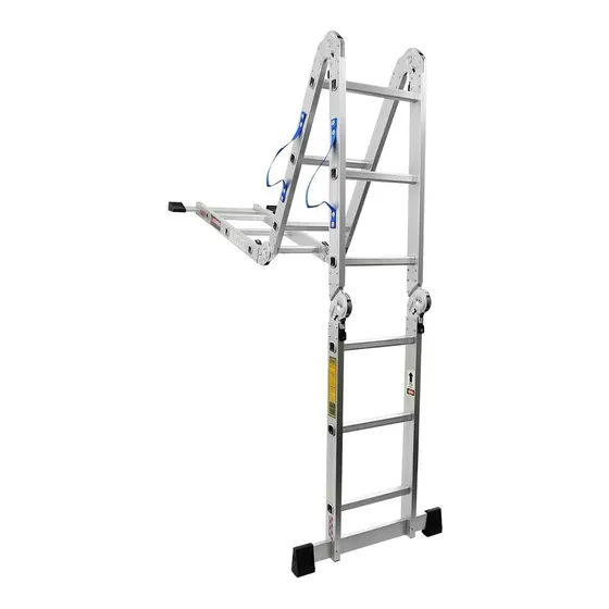 Escalera Multiposiciones Aluminio Peldaños 706756e 150 Kg