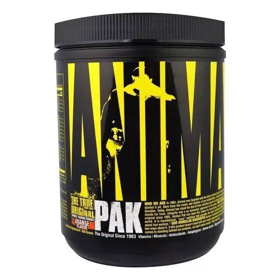 Animal Pak Polvo Universal 383gr Crossfit Energia Potencia Sabor Naranja
