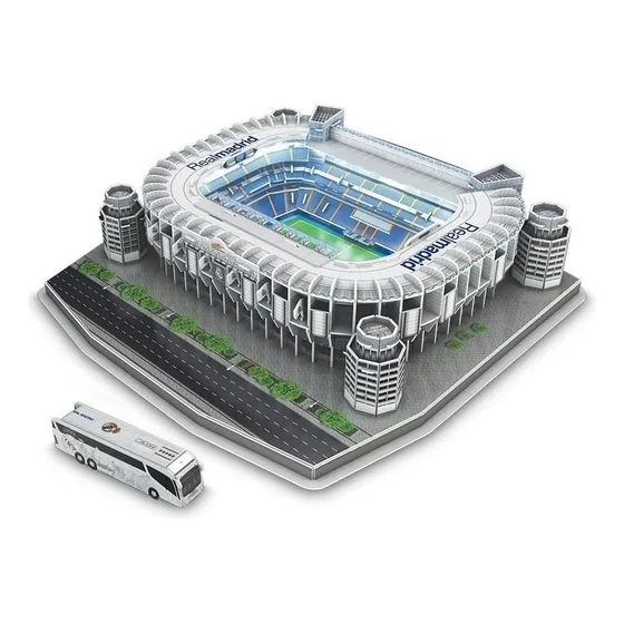 Puzzle 3d Estadio Santiago Bernabeu Real Madrid Nanostad