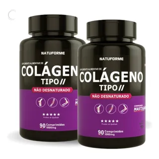 2x Colågeno Tipo 2 Dores Articulares Råpida Absorção 90caps 2x Colågeno Tipo 2 Dores Articulares Råpida Absorção 90caps