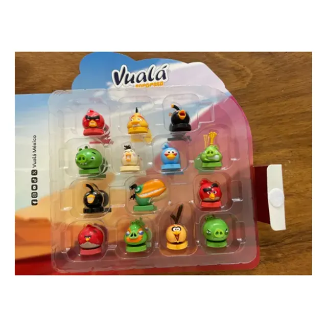 Set Figuras Color Angry Birds Vuala 2024 Vuala 14 Pz Muñecos