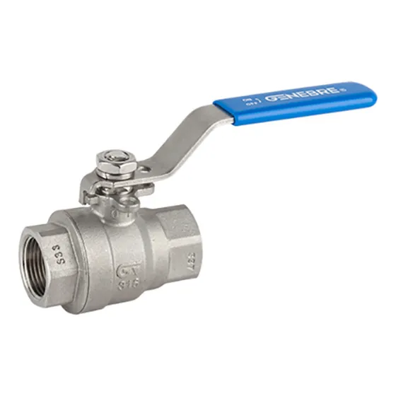 Llave De Paso Con Válvula Esfera Genebre 1/2  Acero Inox