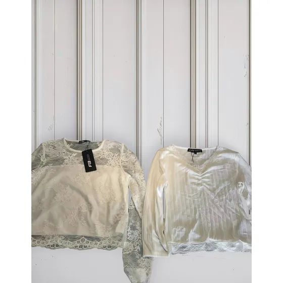 Blusas Encaje Modernas Dama Importadas