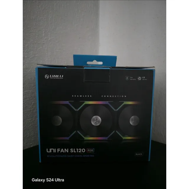 Lian Li Uni Fan Sl120 Paquete De 5 Ventiladores Para Pc