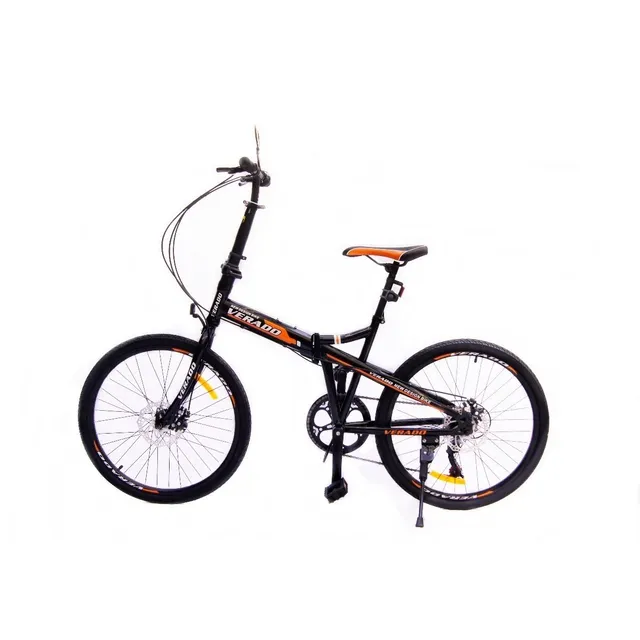 Bicicleta Plegable Rodado 24 Verado Shimano  Adultos Disco