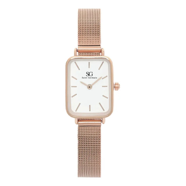 Relógio Feminino Square Nolita Rosé Gold-saint Germain Cor Da Correia Rose Gold Cor Do Bis... Relógio Feminino Square Nolita Rosé Gold-saint Germain Cor Da Correia Rose Gold Cor Do Bis...