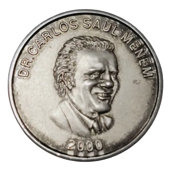 Medalla Dr. Carlos Menen 2000 Plata - Peso 16,9 Gr - 011