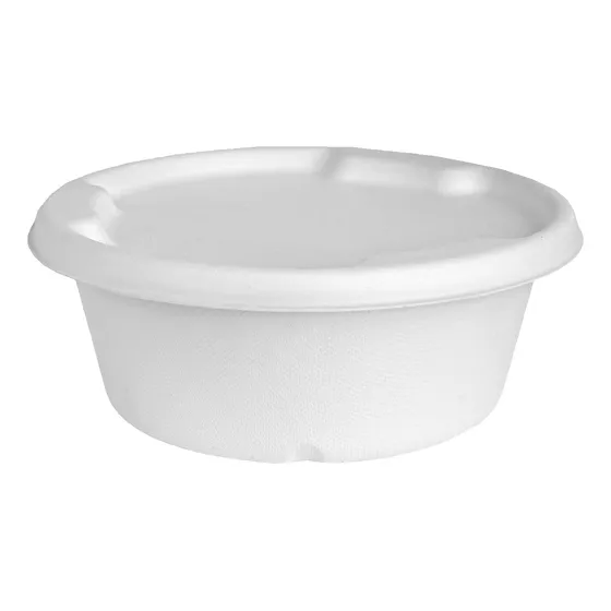 Bowl Descartable Ensaladera Compotera Con Tapa 1000ml X25