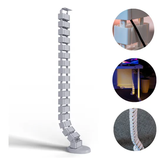 Organizador De Fios E Cabos Elements Premium Vertebra Spine