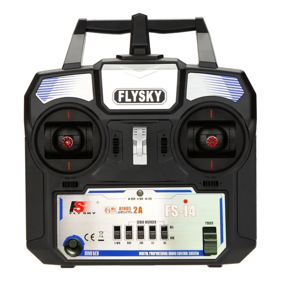Sistema De Control Remoto Fs-a6 Receptor Rc Afhds De 4 Canal