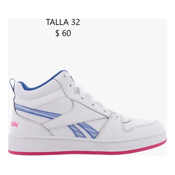 Zapatos Deportivos Reebok Para Niña Talla 32