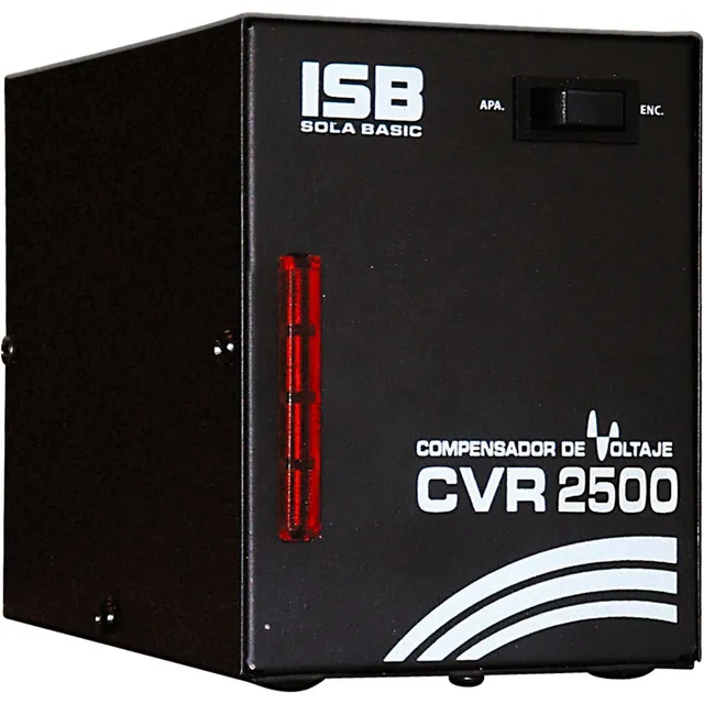 Regulador Sola Basic Compensador Voltaje Cvr2500 1500 Watts