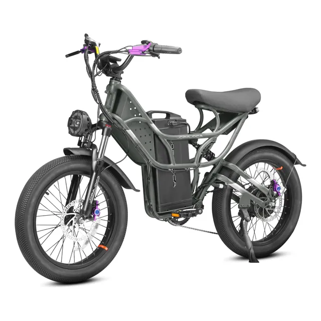 Bicicleta Electrica Ah Largo Alcance Mph Milla Suspension