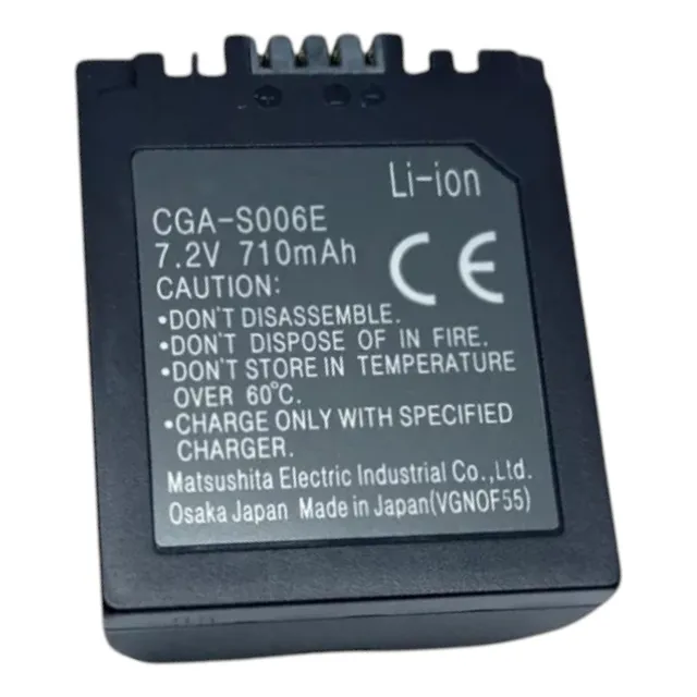 Bateria Pila Cgr S006 Cgrs006e Para Panasonic Dmc-fz35 Fz50