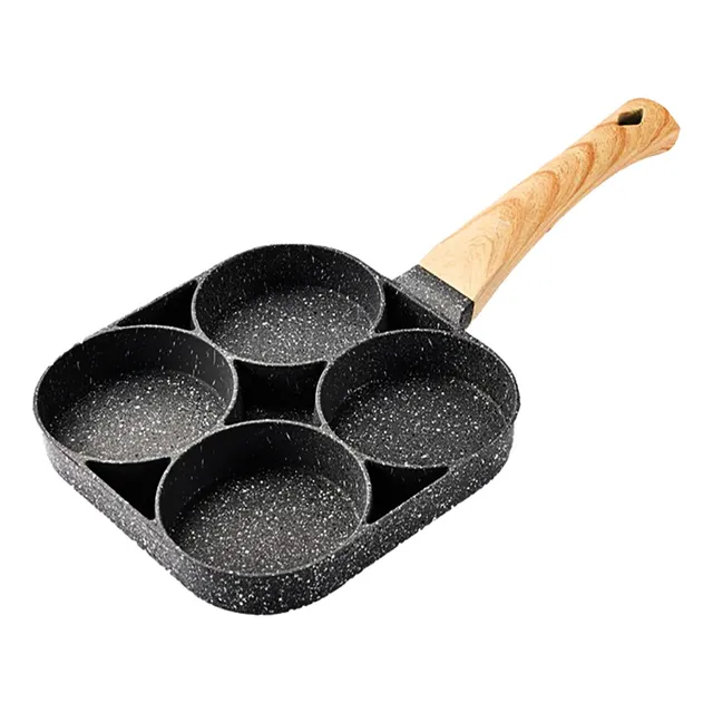 Sartén 17 Cm Antiadherente 4 Divisiones Roca Volcánica  