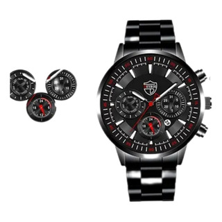 Reloj Acero Negro/oro + Pulsera Esclava Buchona Luminoso Reloj Acero Negro/oro + Pulsera Esclava Buchona Luminoso