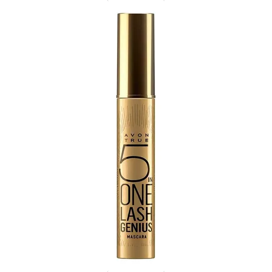 Mascara De Pestañas 5 En 1 Lash Genius Negro Intenso - Avon