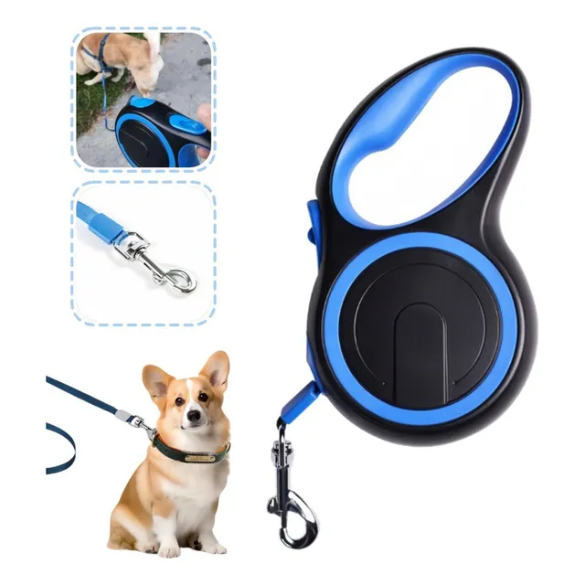 Correa Retráctil Automática For Gatos Y Perros 3m For Exte