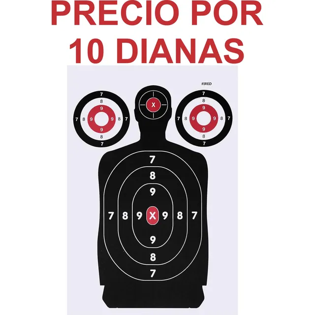 Diana Silueta Tiro Al Blanco Target Somos Tiendas Fisicas