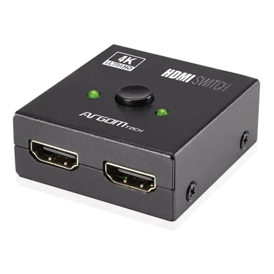 Switch Hdmi Splitter 2 En 1 Bidireccional 4k Argomtech