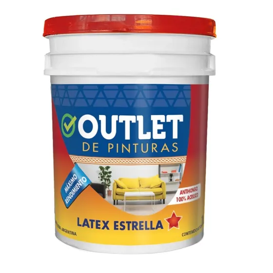 Pintura Latex Interior Estrella 20 Litros