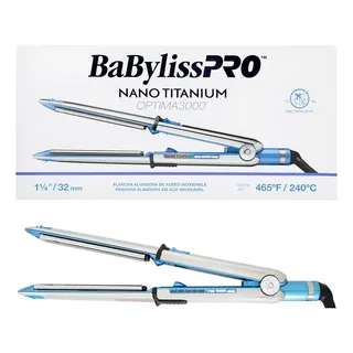 Plancha Pelo Babyliss Alisado Óptima 3000 Color Plateada 220 V