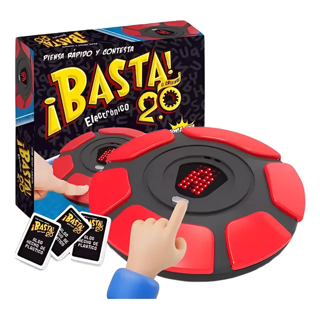 Juego Mesa Basta Palabras Español Electronico Piensa Rapido