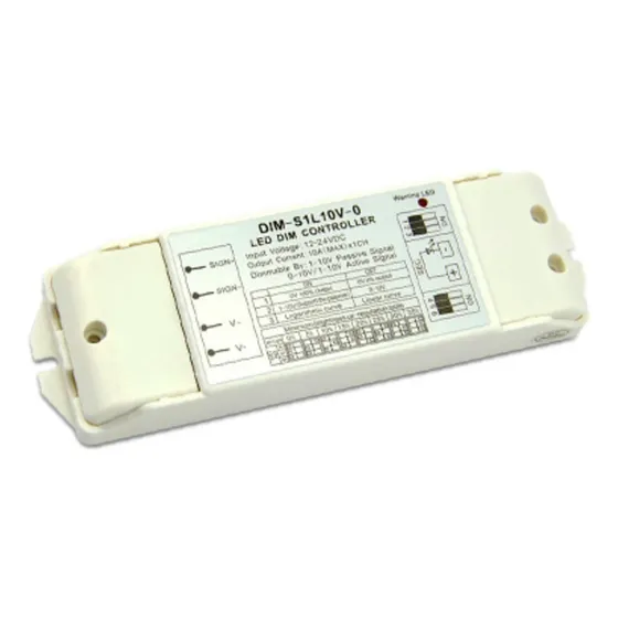 Led Dimmer 0-10v/12-24vcd 10a Dim-s1l10v-0
