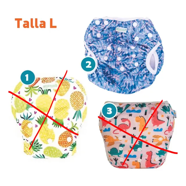 Pañales De Piscina Natación Reutilizables Para Bebés X1