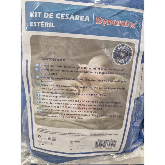 Kit De Cesarea Esteril