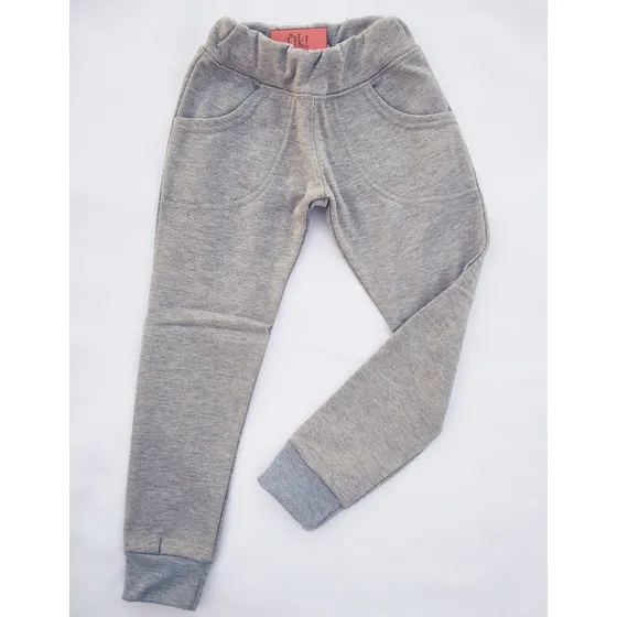 Pantalón Babucha Tiki Niña Infantil Deportivo Gris