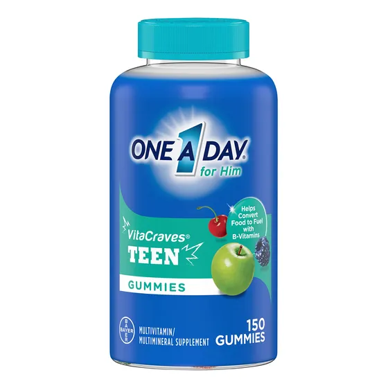 Gomitas Multivitamínicas One A Day Teen For Him, 150 Unidade