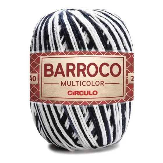 Barbante Barroco Multicolor N.06 - 200g - Círculo