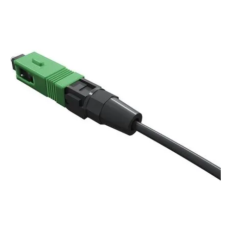 Kit De 10 Conectores De Campo Sc-apc Clip On - Rosca