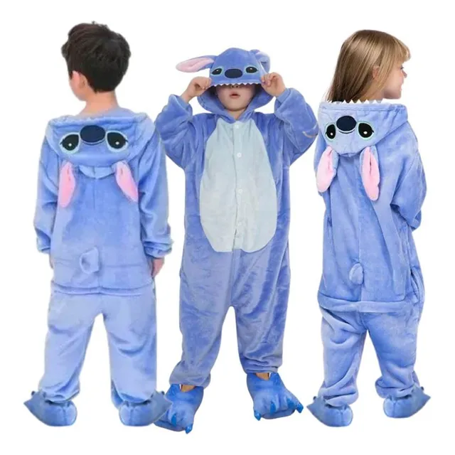 Pijamas Stitch Niños Importadas Onesie Originales