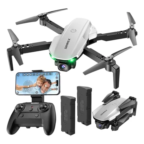 Dron Con Cámara 1080p Para Niños Y Adultos, Rc