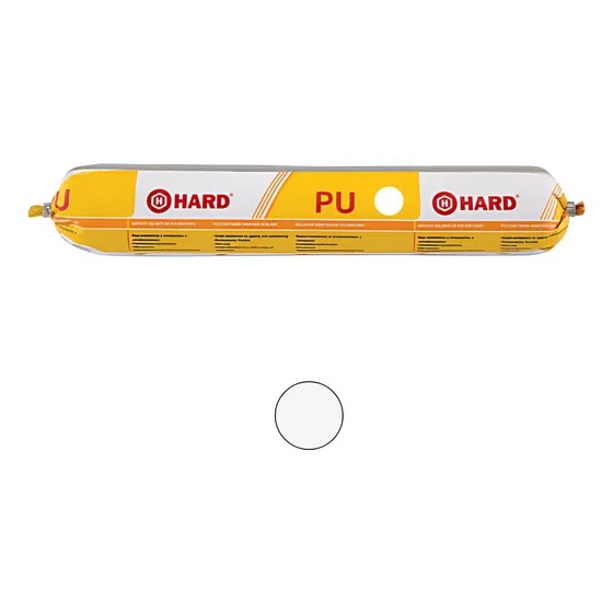 Sellador Pu 244 Poliuretano 600 Ml Hard Blanco