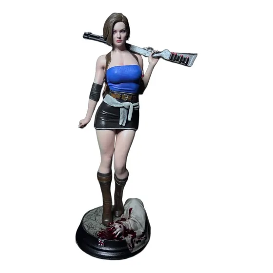 Jill Valentine  Resident Evil 3 Estátua Action Figure