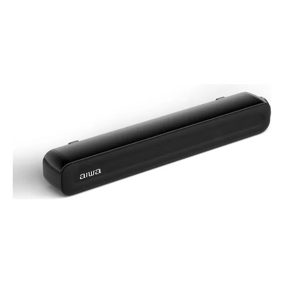 Mini Barra de sonido Aiwa AWSBH15 negra 50/60Hz 220V