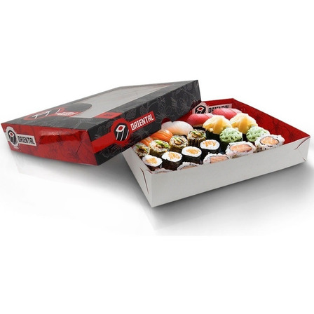 Embalagens Para Combinados Sushi Delivery (200 M + 100 Gg) Embalagens Para Combinados Sushi Delivery (200 M + 100 Gg)