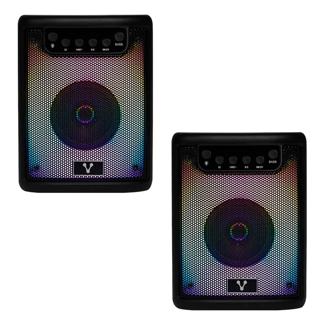 2 Bafle Conectividad Inalámbrico-bluetooth 5.3 Bluetooth Color Negro